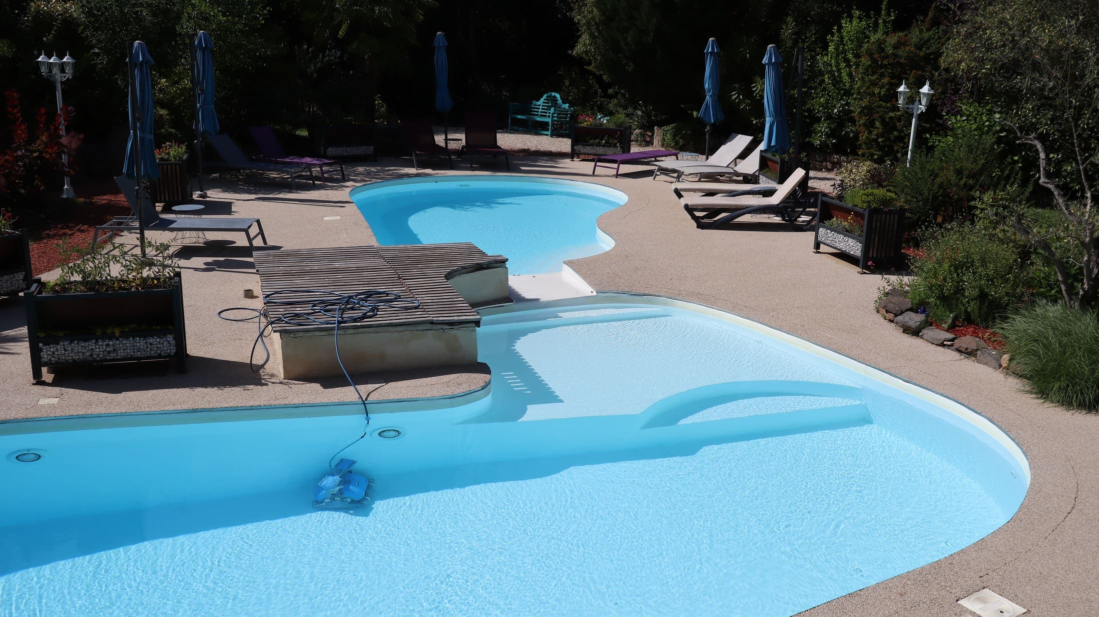 Détail de la piscine